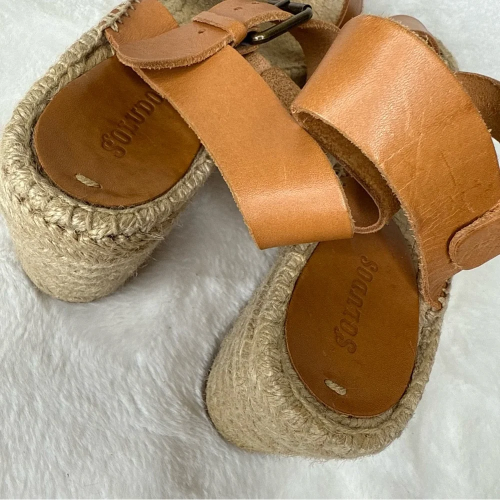 Soludos Minorca Platform Espadrille Sandals 7 - Picture 7 of 9